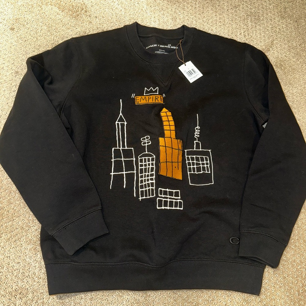 Coach Basquiat Crewneck - 100% Authentic